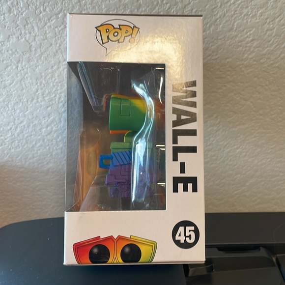 Wall-e rainbow funko pop.  Never out of box. - Picture 2 of 5